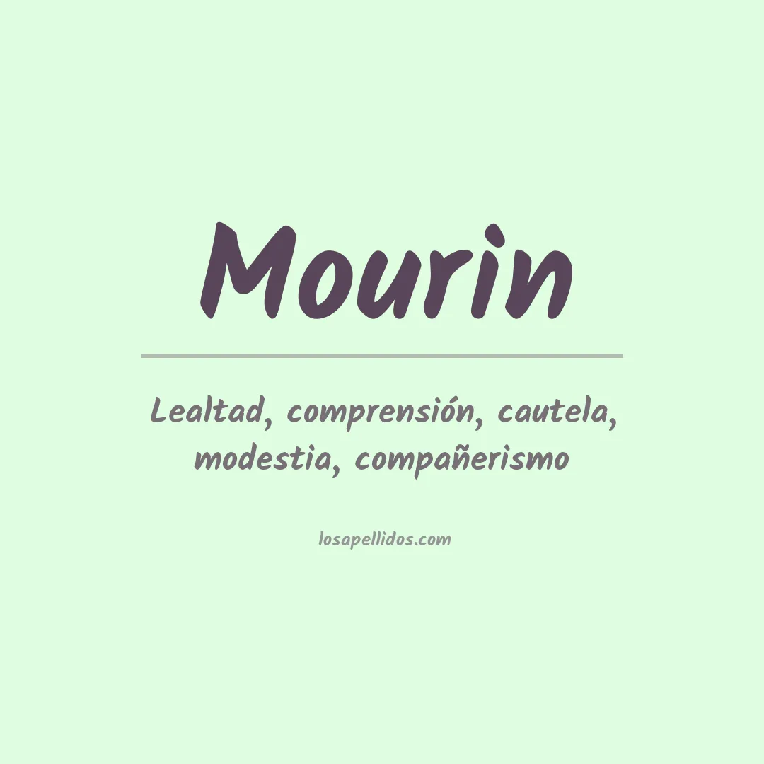 Apellido Mourin