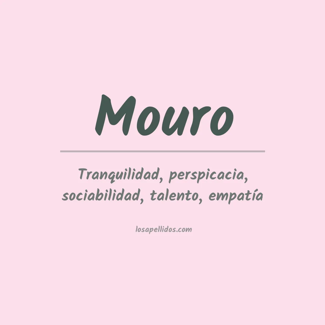Apellido Mouro