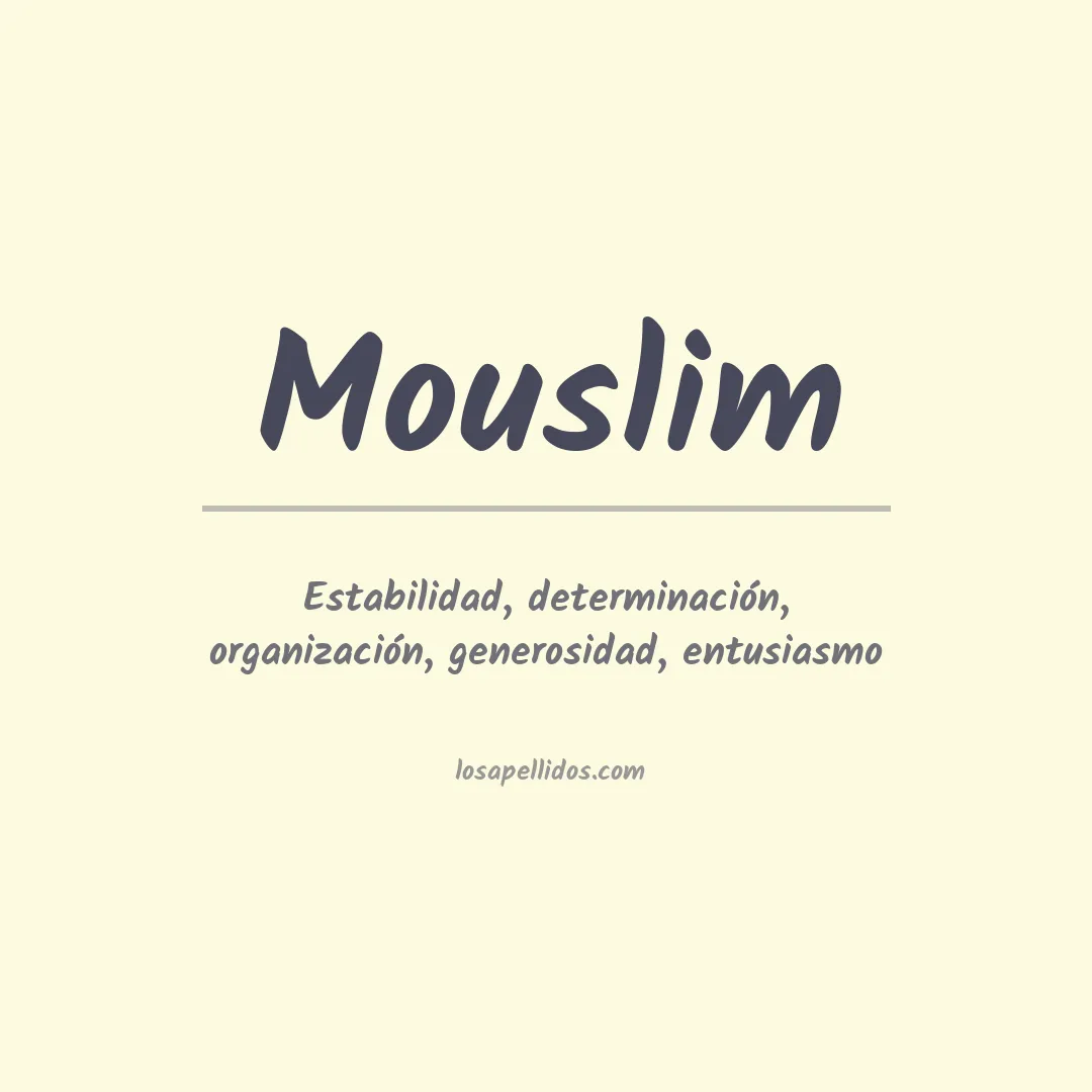 Apellido Mouslim