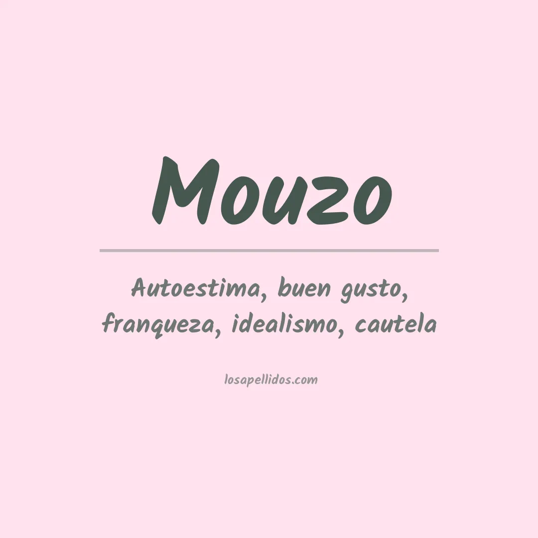 Apellido Mouzo