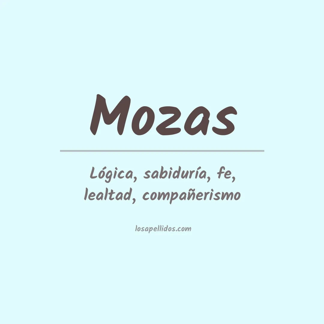 Apellido Mozas