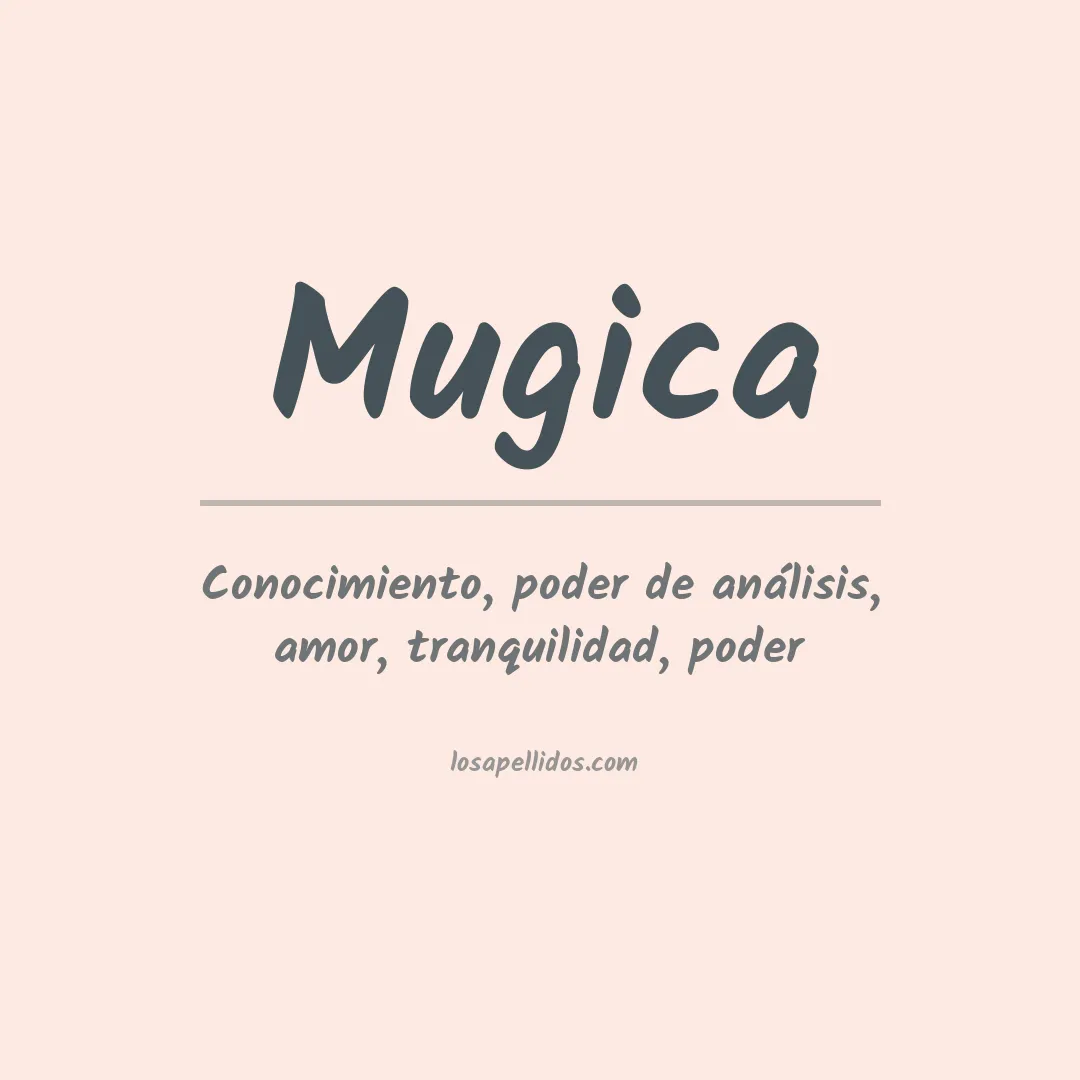 Apellido Múgica