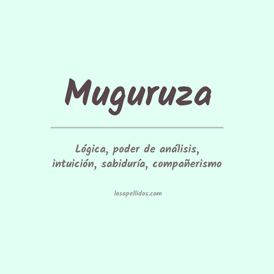 Apellido Muguruza