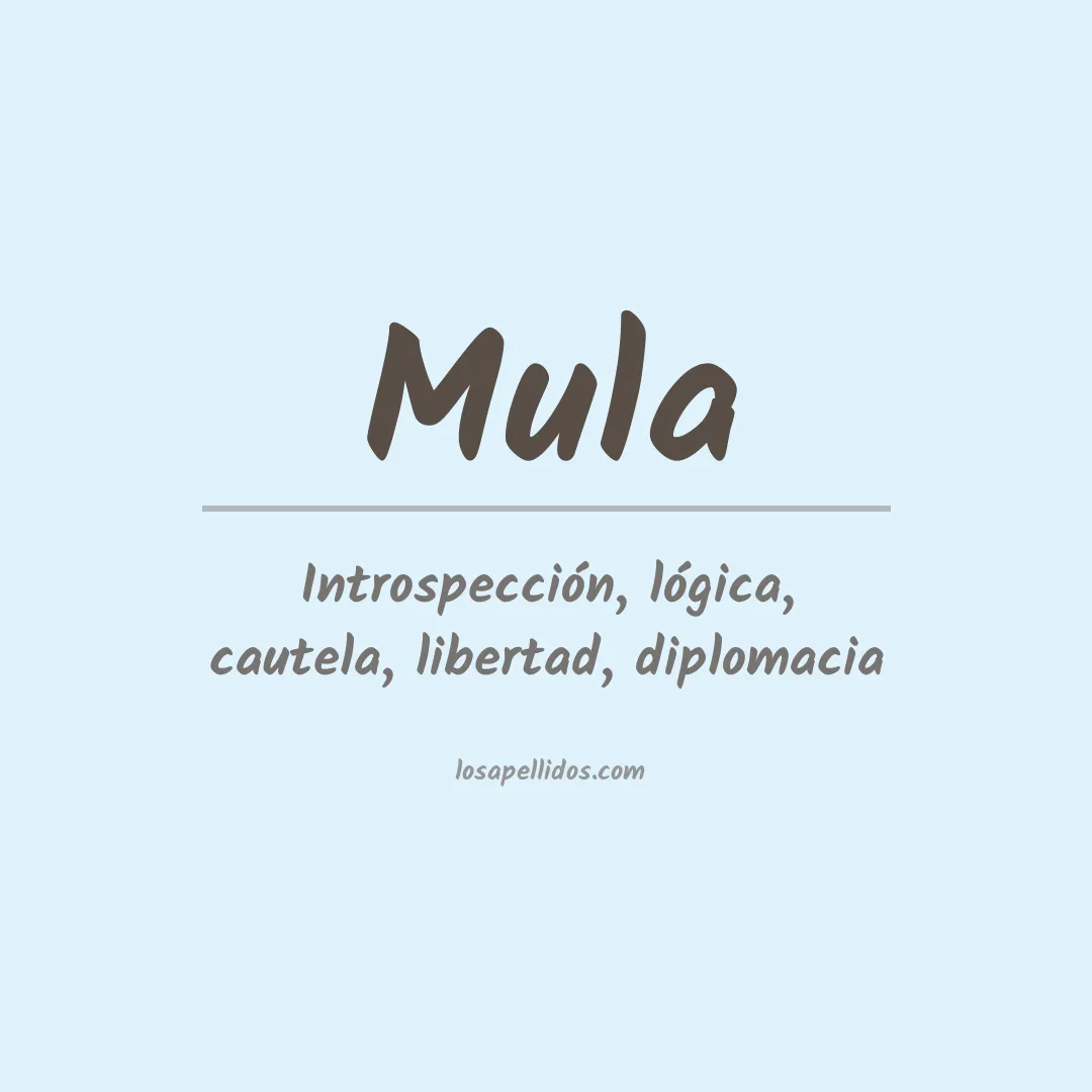 Apellido Mula
