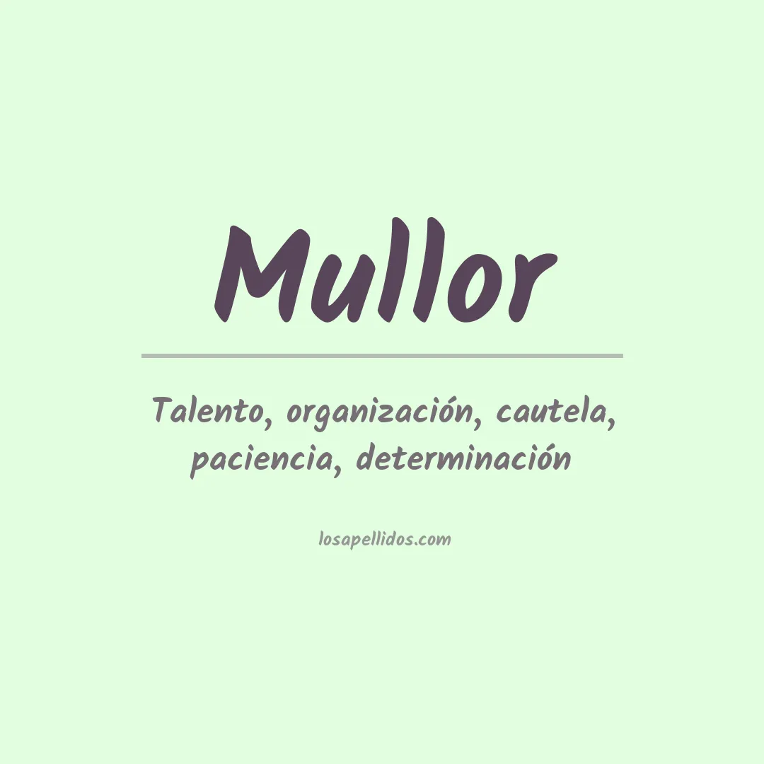 Apellido Mullor
