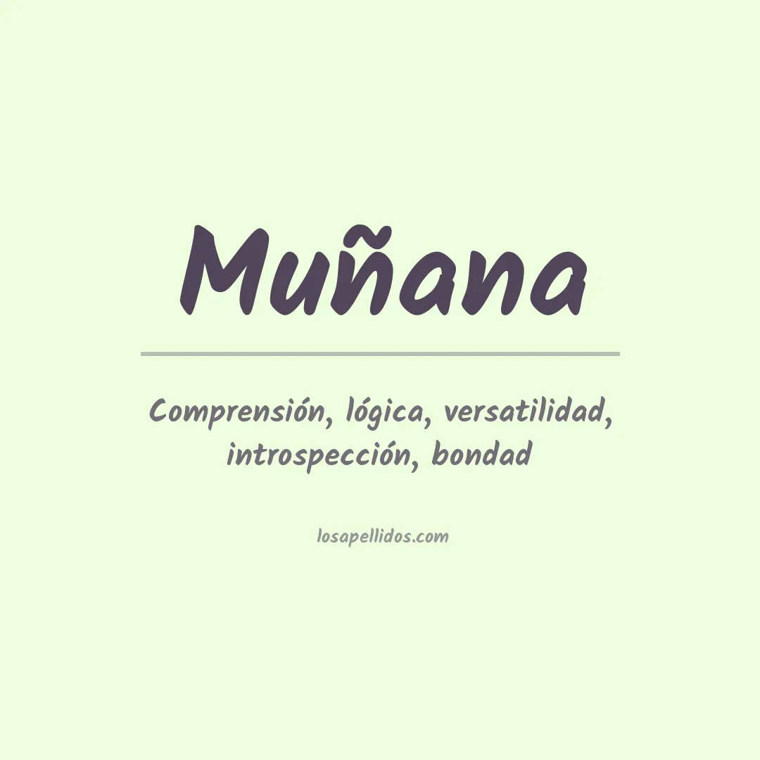 Apellido Muñana