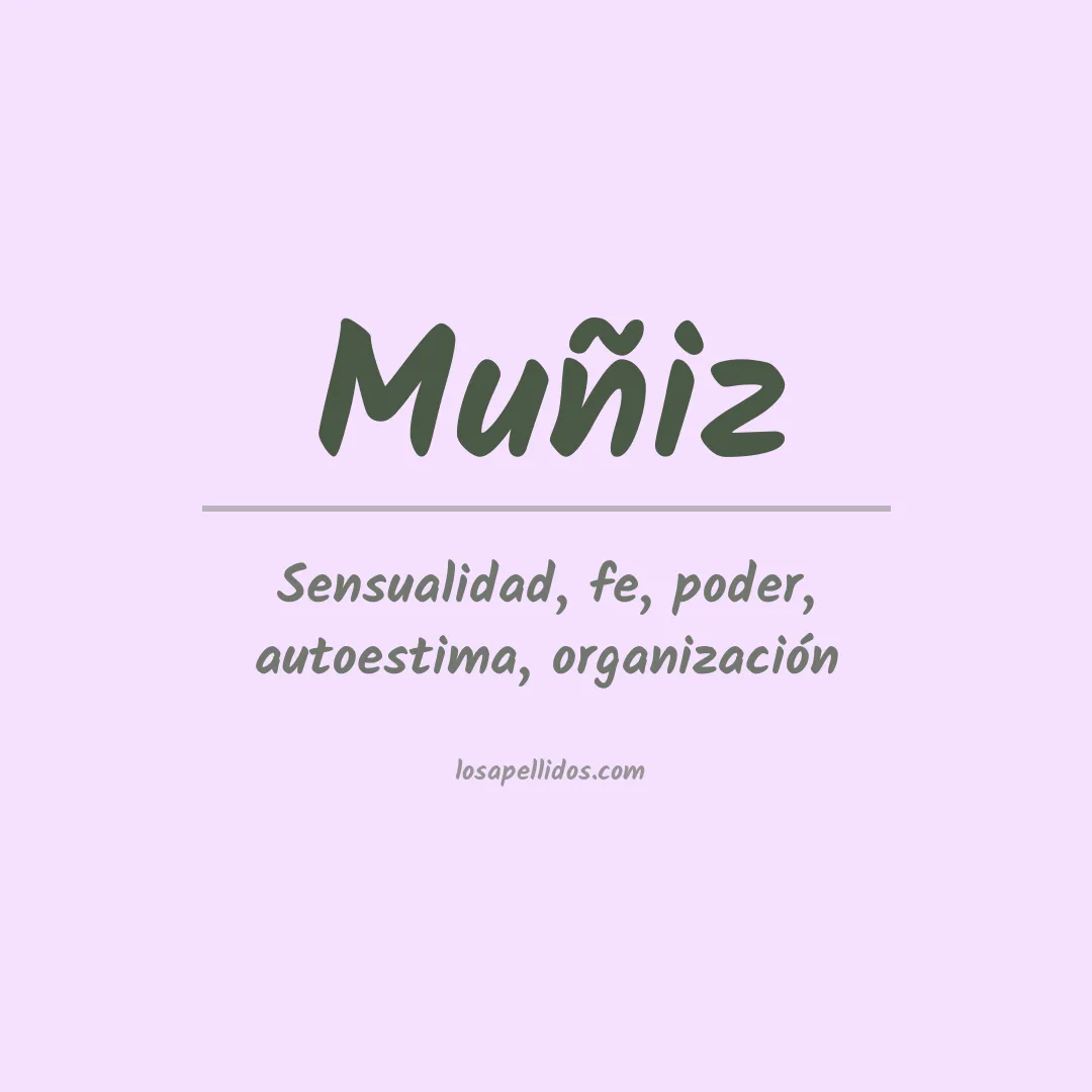 Apellido Muñiz