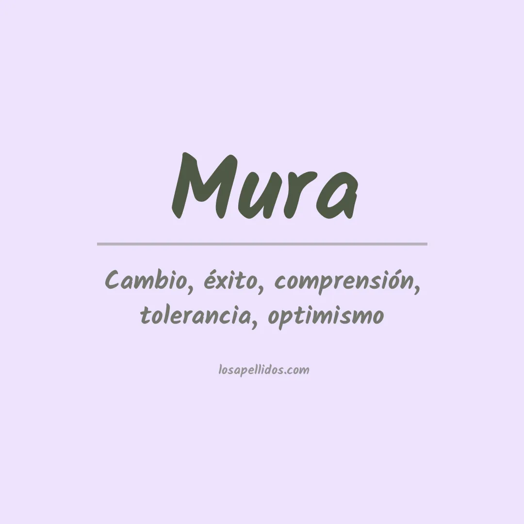 Apellido Mura
