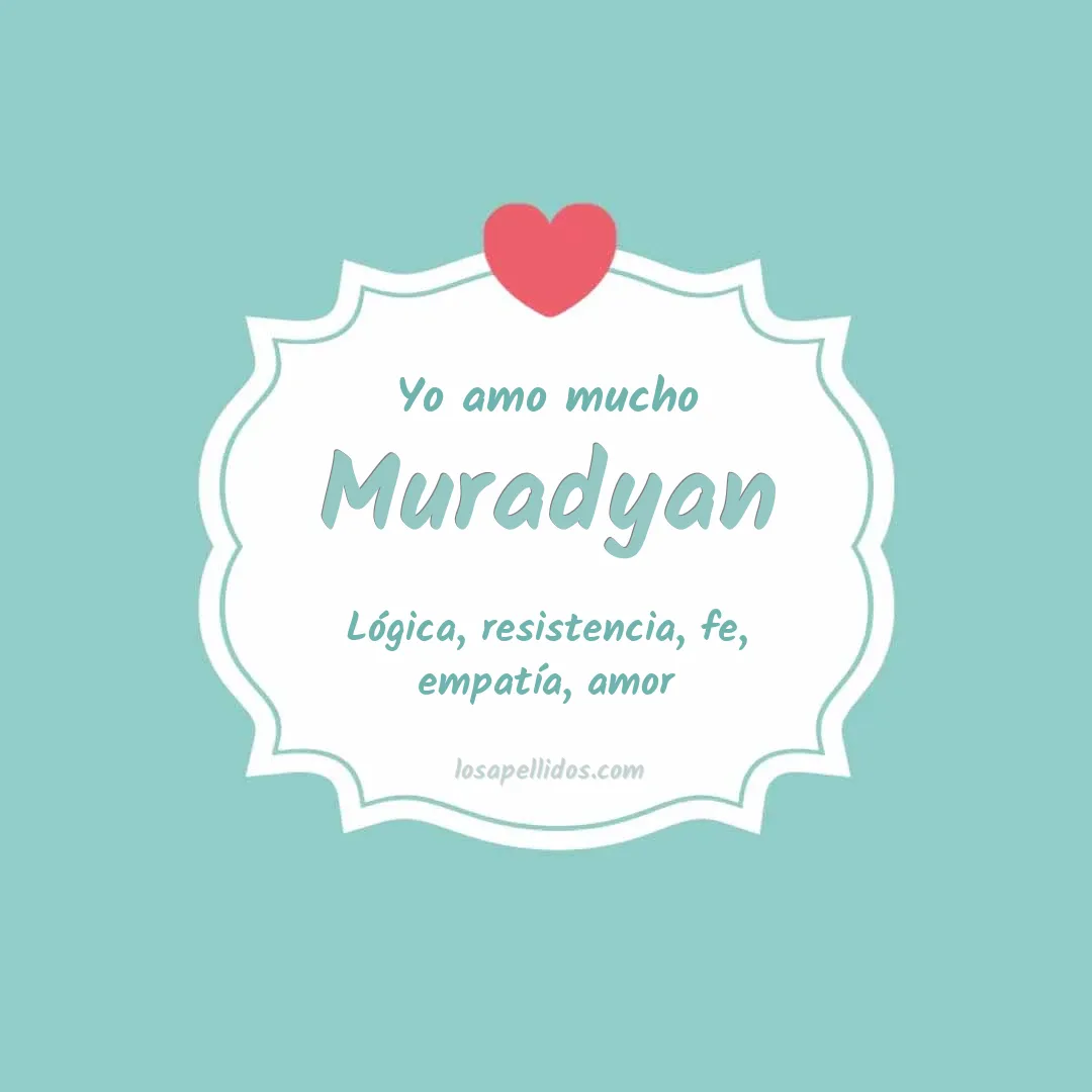 Yo amo mucho Muradyan