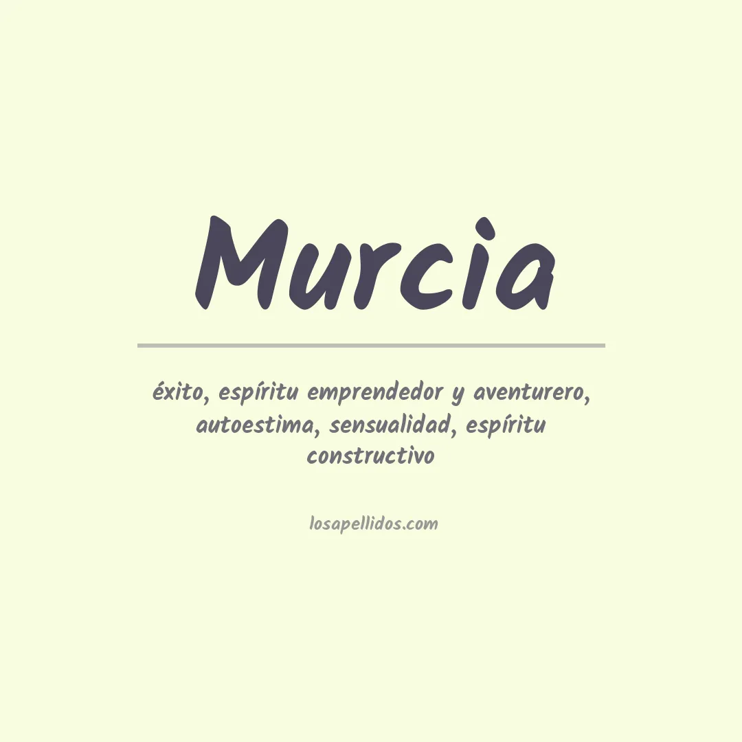 Apellido Murcia