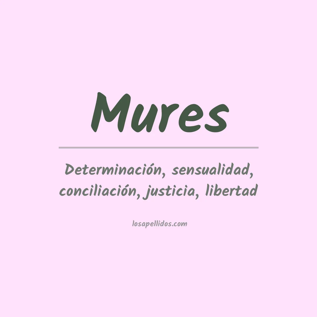 Apellido Mures