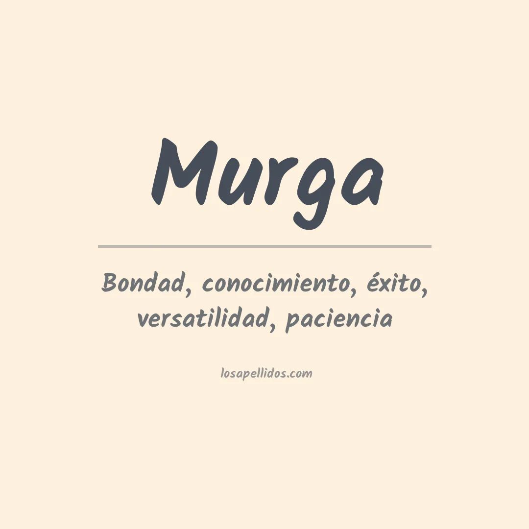 Apellido Murga