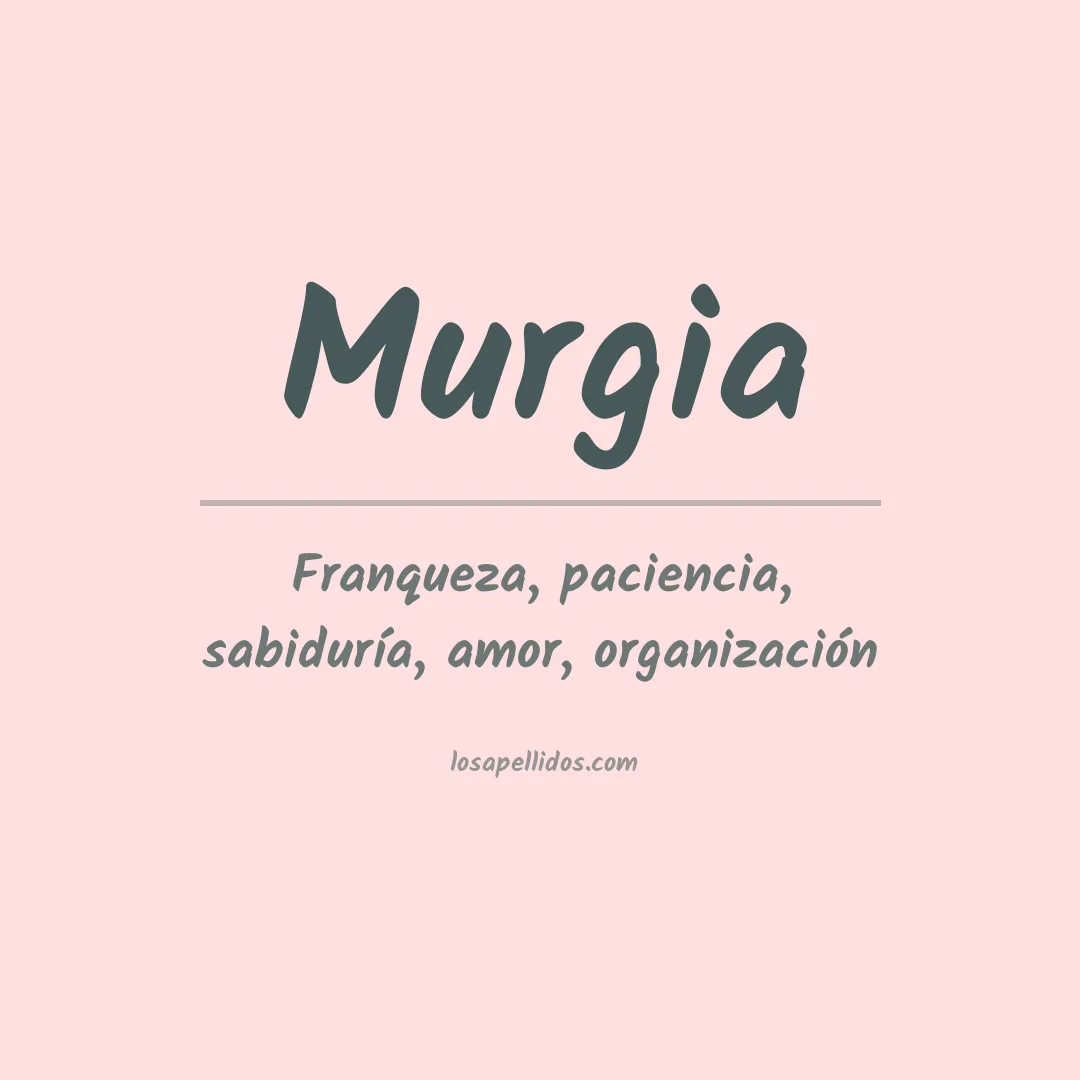 Apellido Murgia