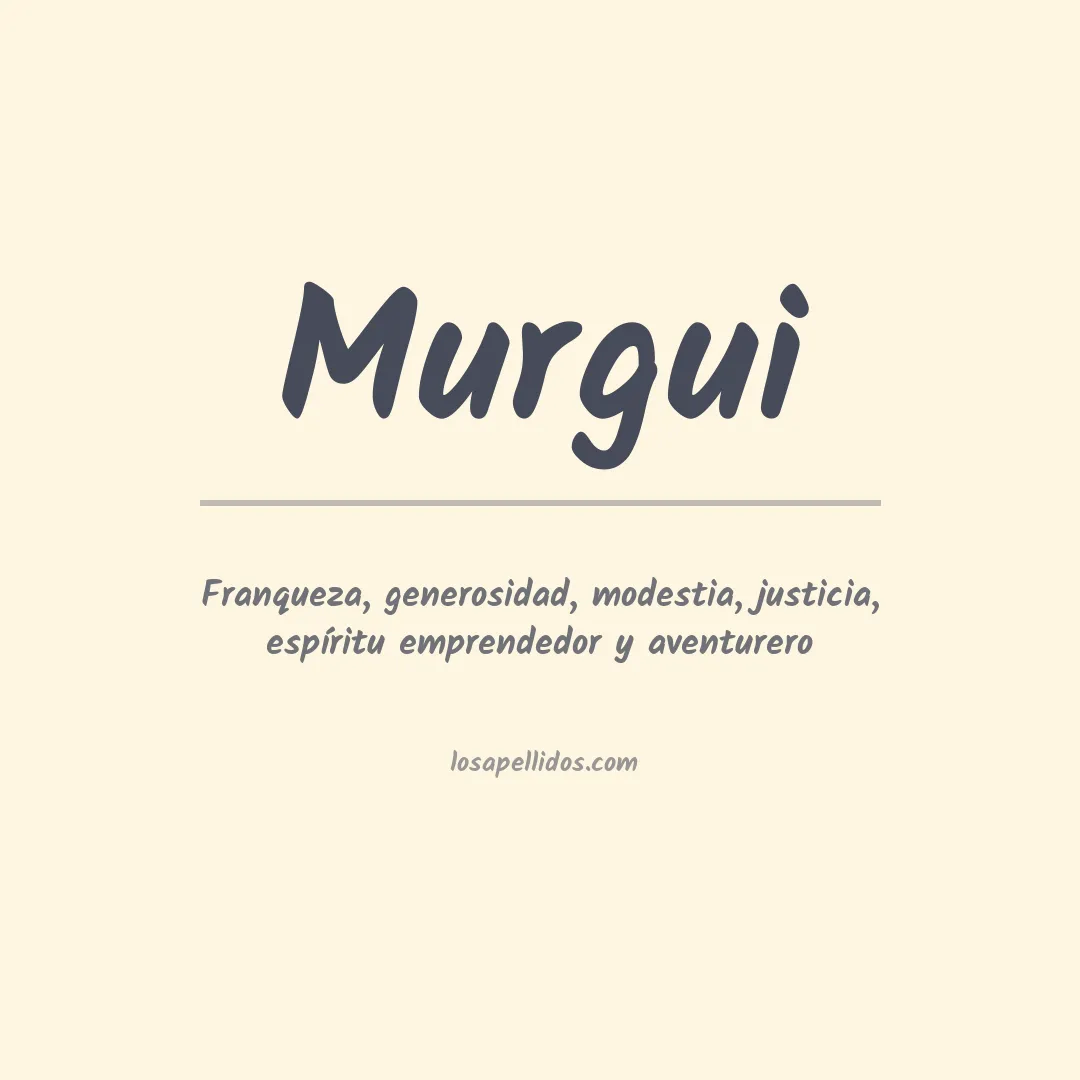 Apellido Murgui
