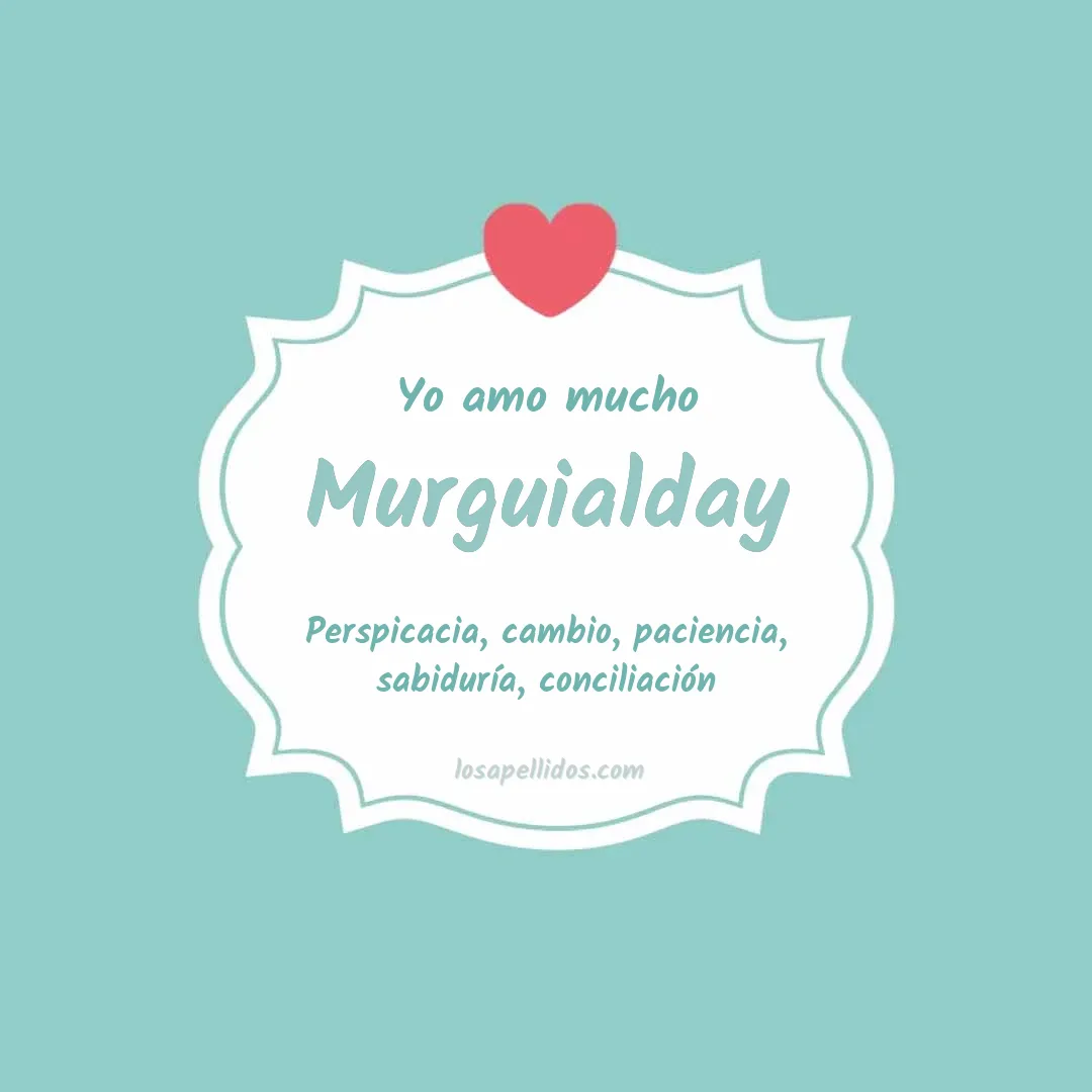 Yo amo mucho Murguialday