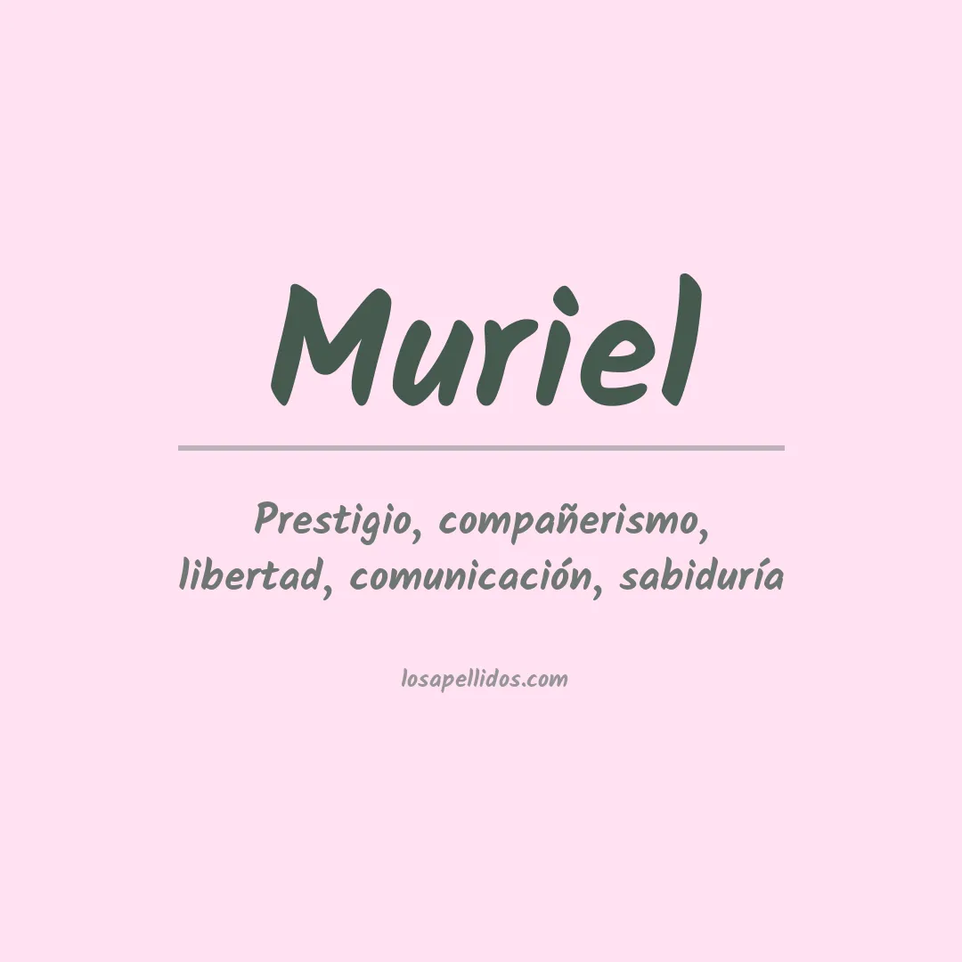 Apellido Muriel