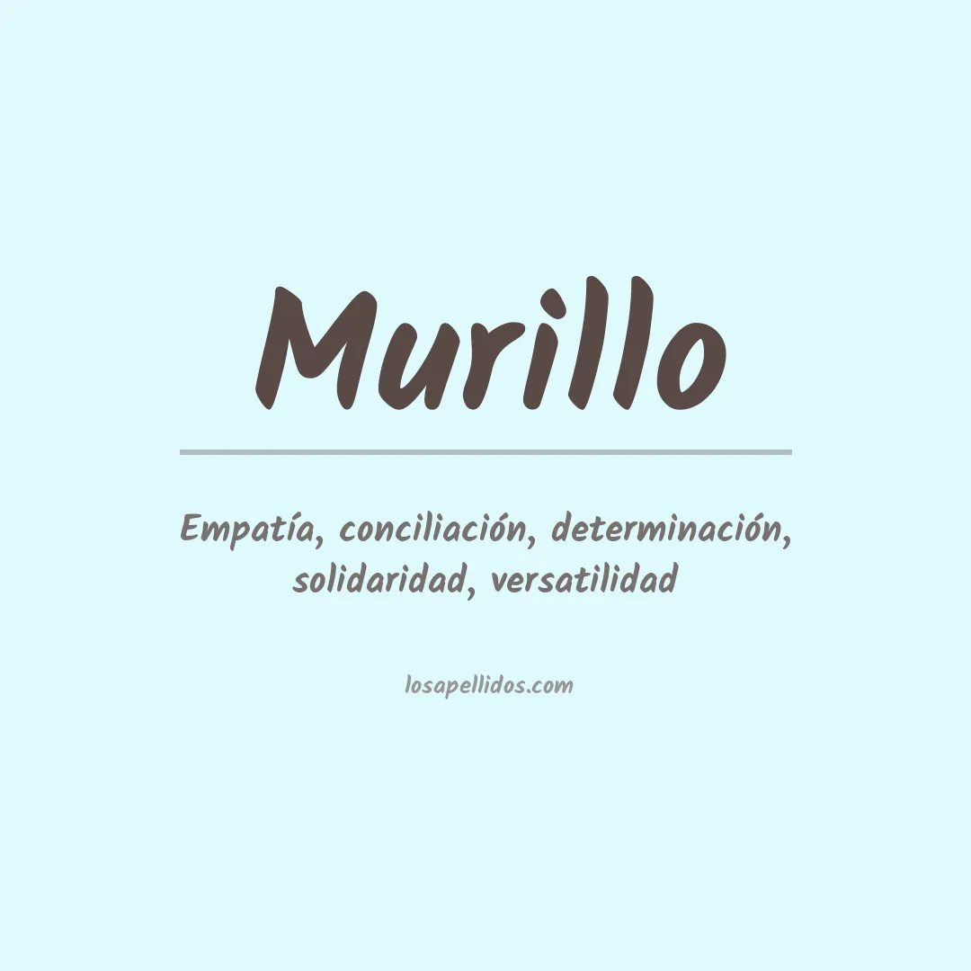Apellido Murillo