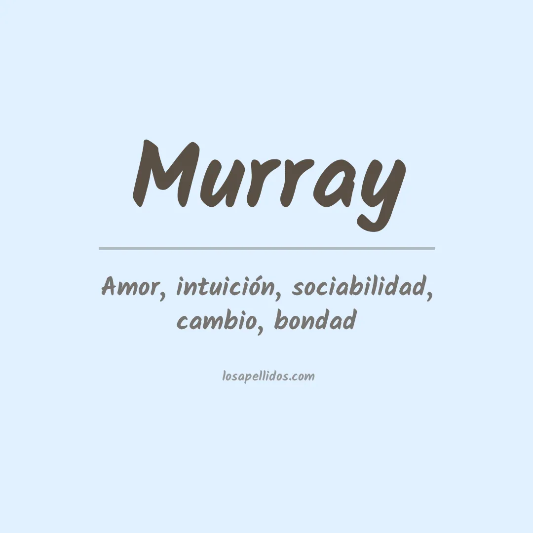 Apellido Murray