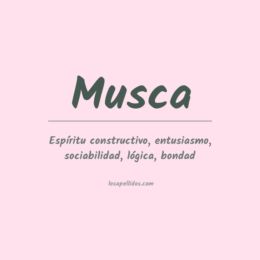 Apellido Musca