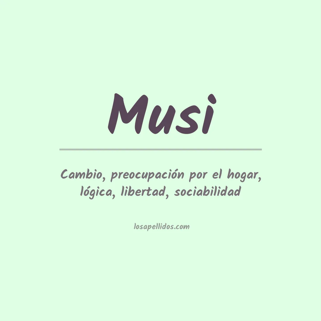 Apellido Musi