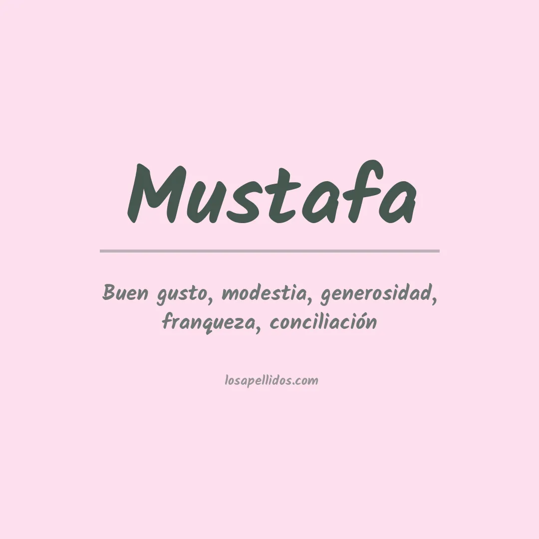 Apellido Mustafa