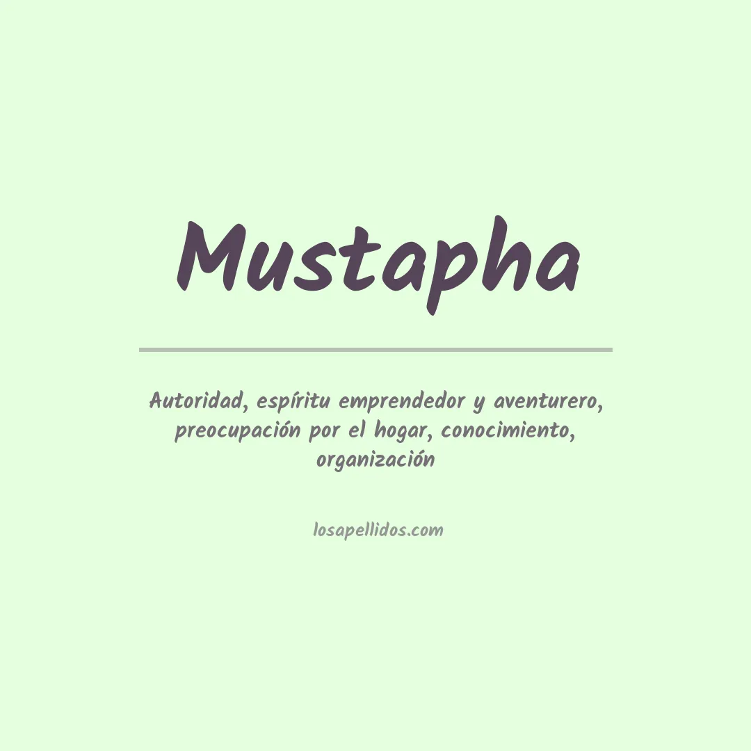Apellido Mustapha