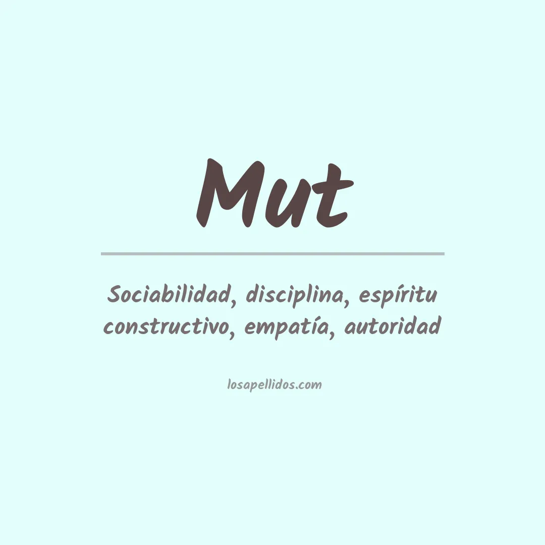 Apellido Mut