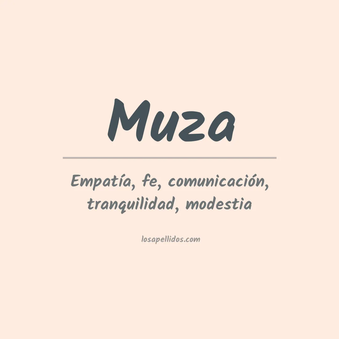 Apellido Muza