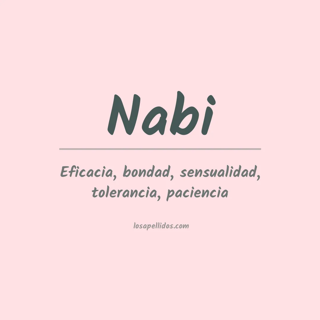 Apellido Nabi