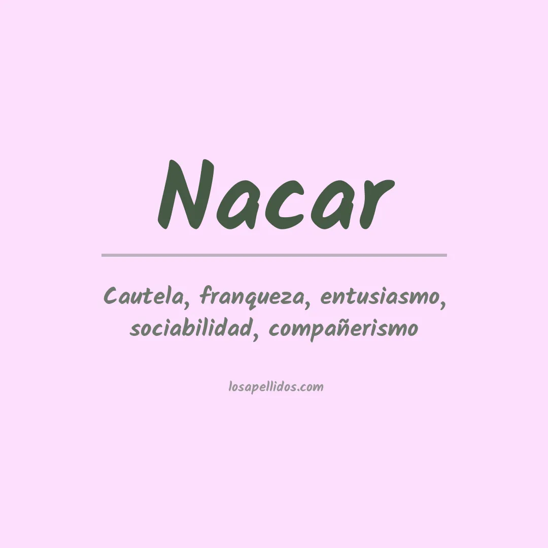 Apellido Nacar