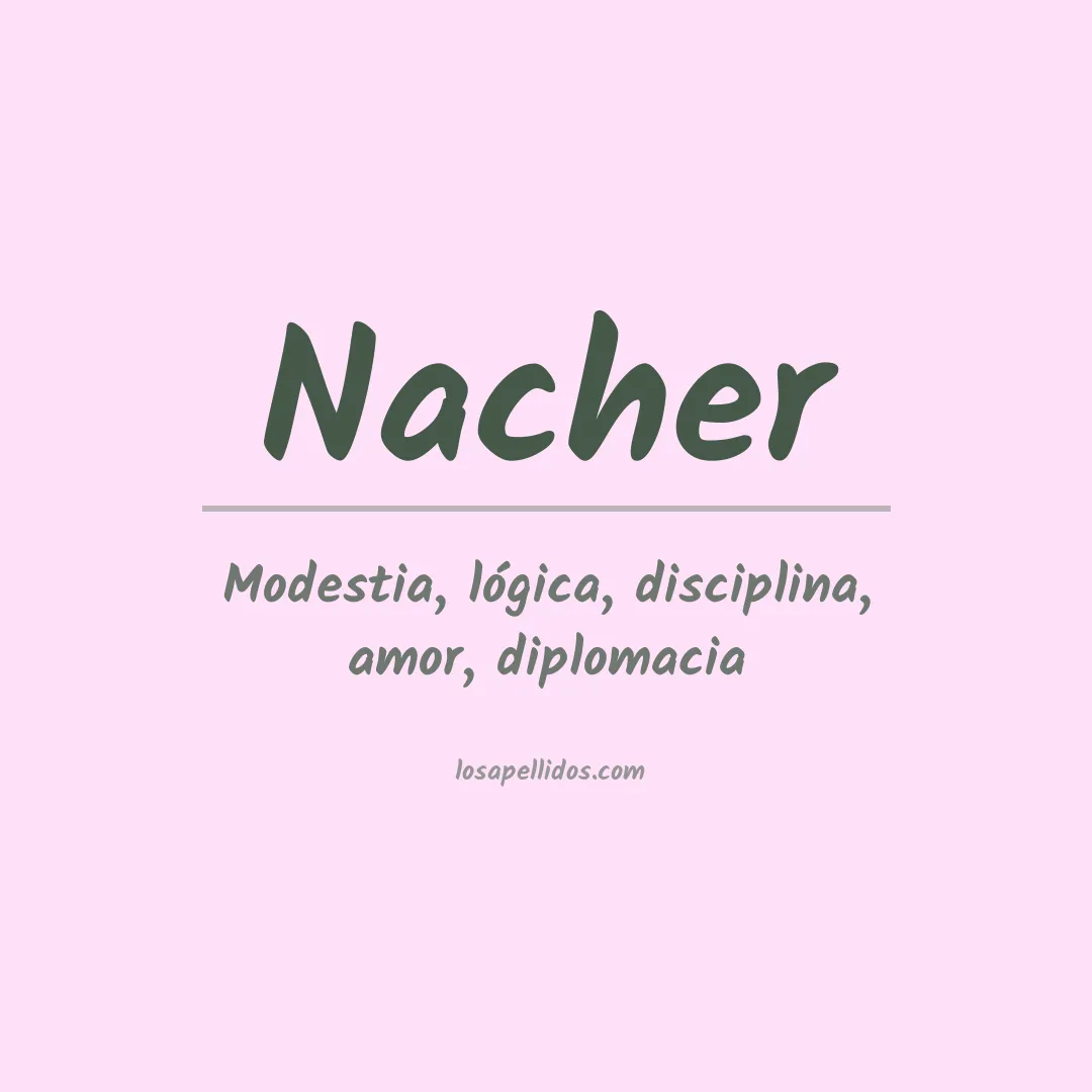 Apellido Nacher