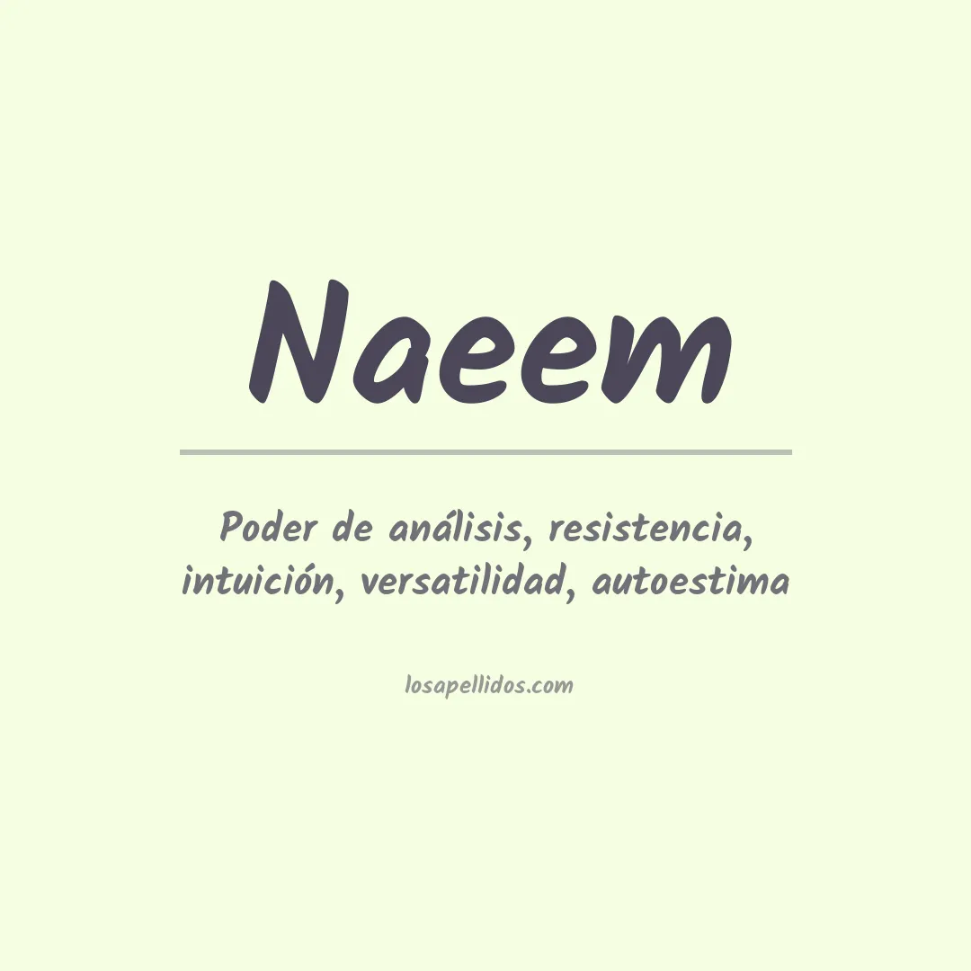 Apellido Naeem