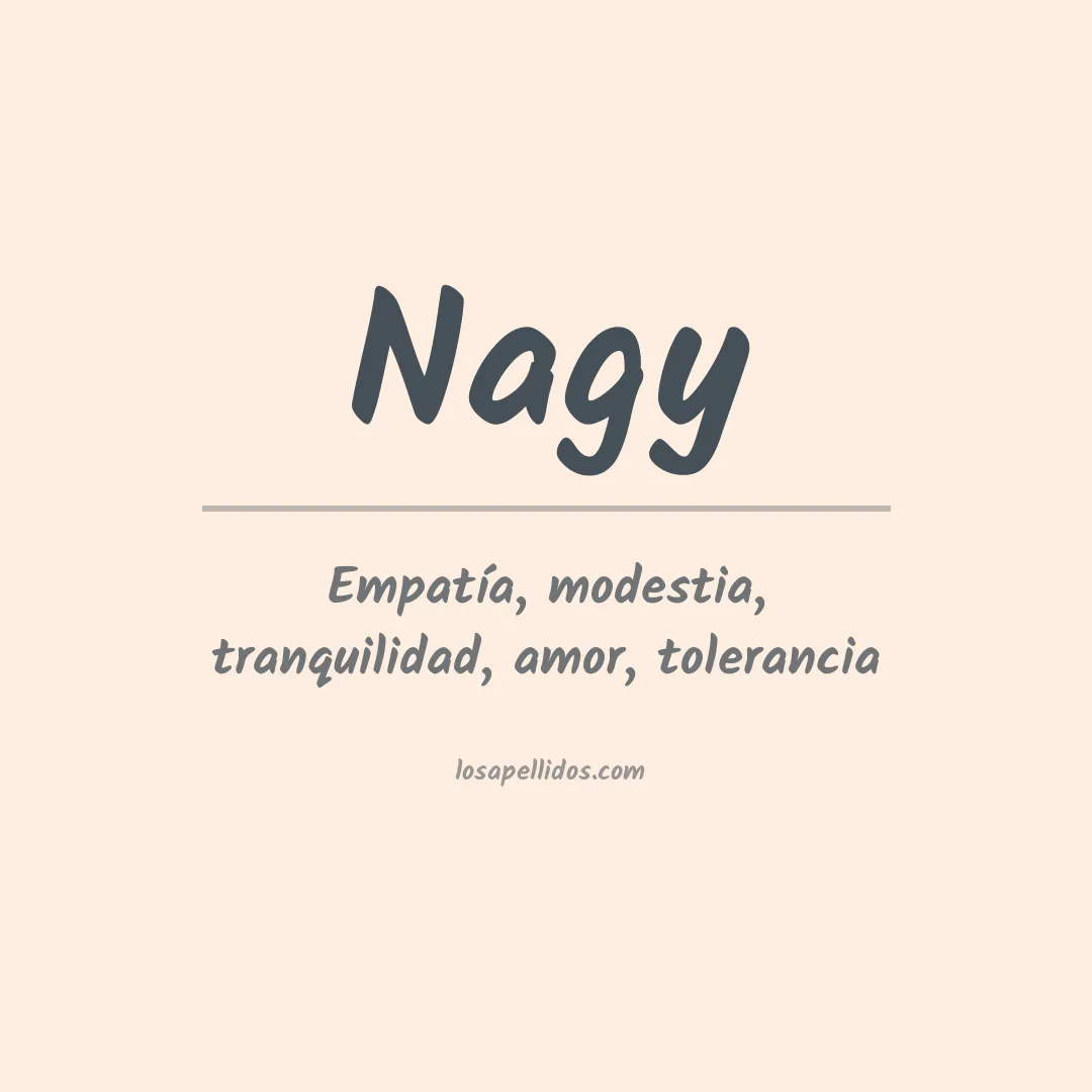 Apellido Nagy