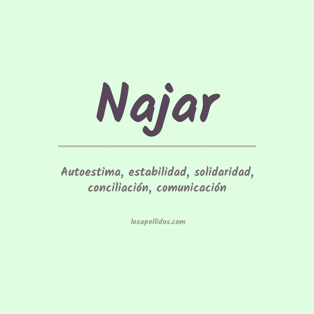 Apellido Najar