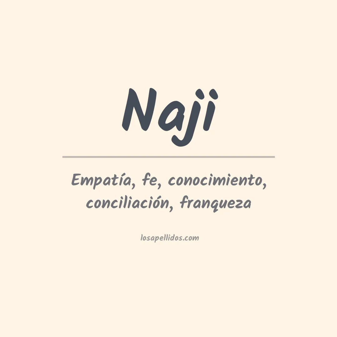 Apellido Naji