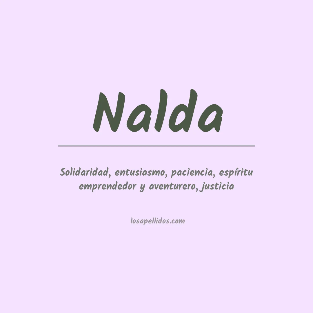 Apellido Nalda