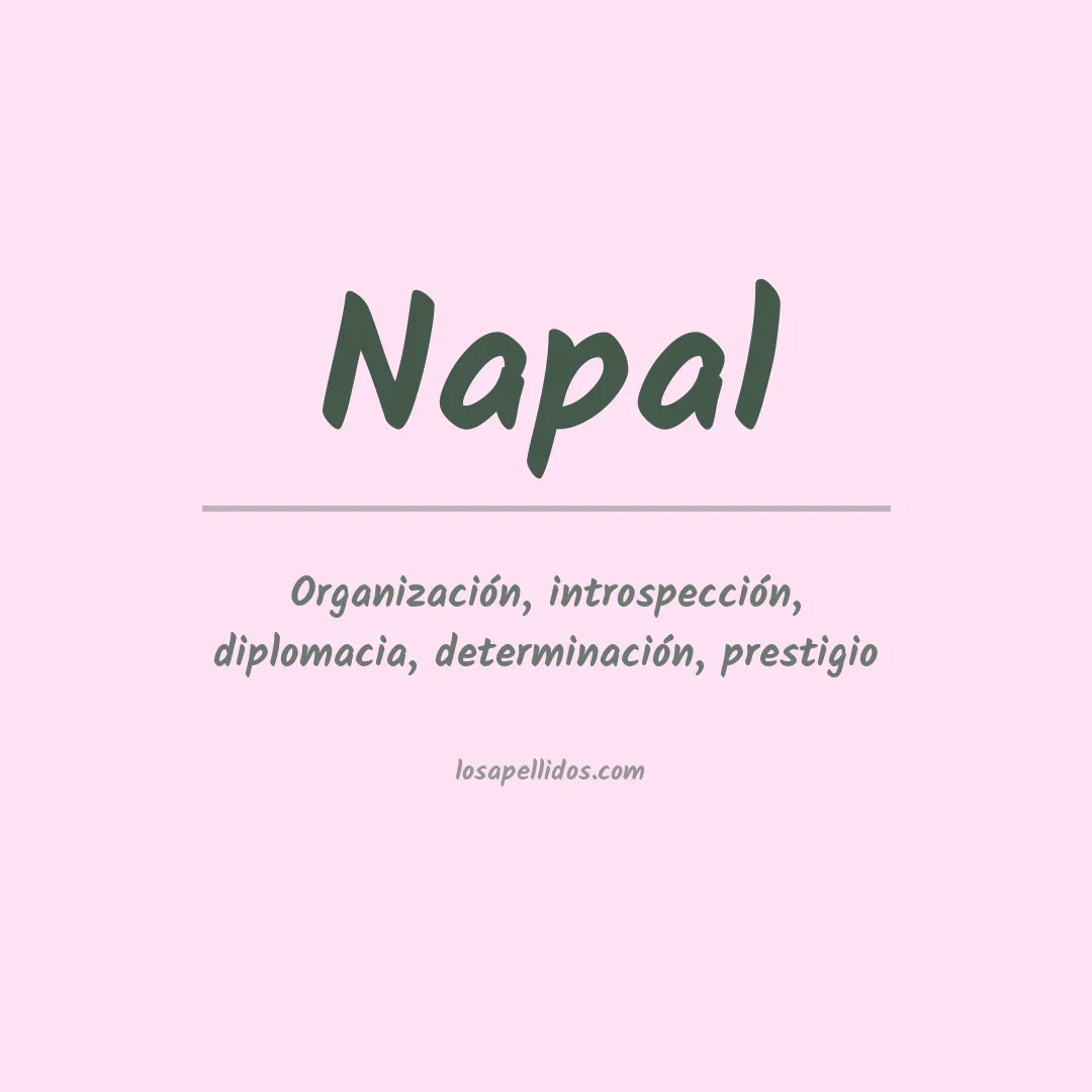 Apellido Napal