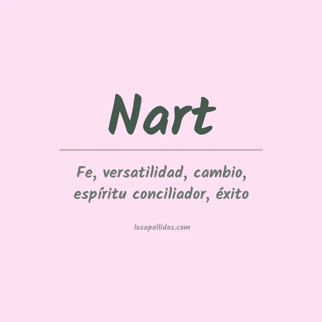 Apellido Nart