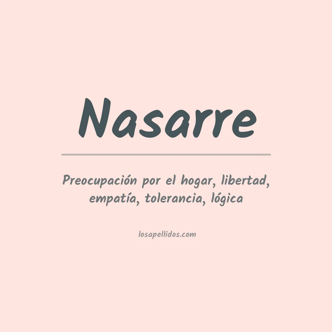 Apellido Nasarre