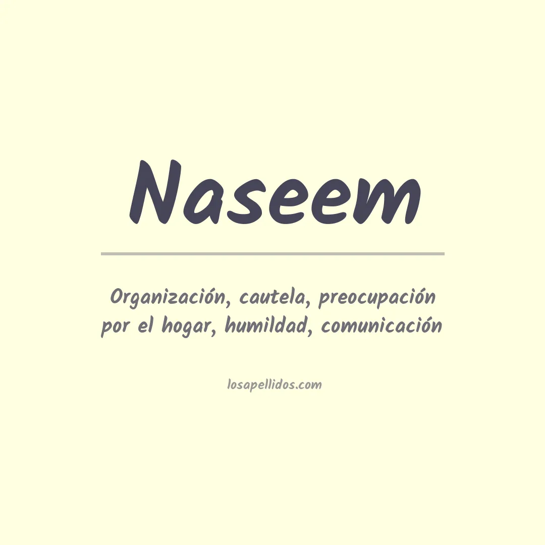 Apellido Naseem