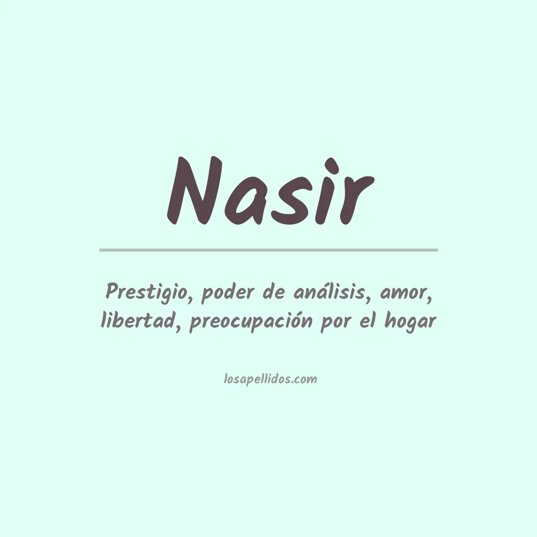 Apellido Nasir