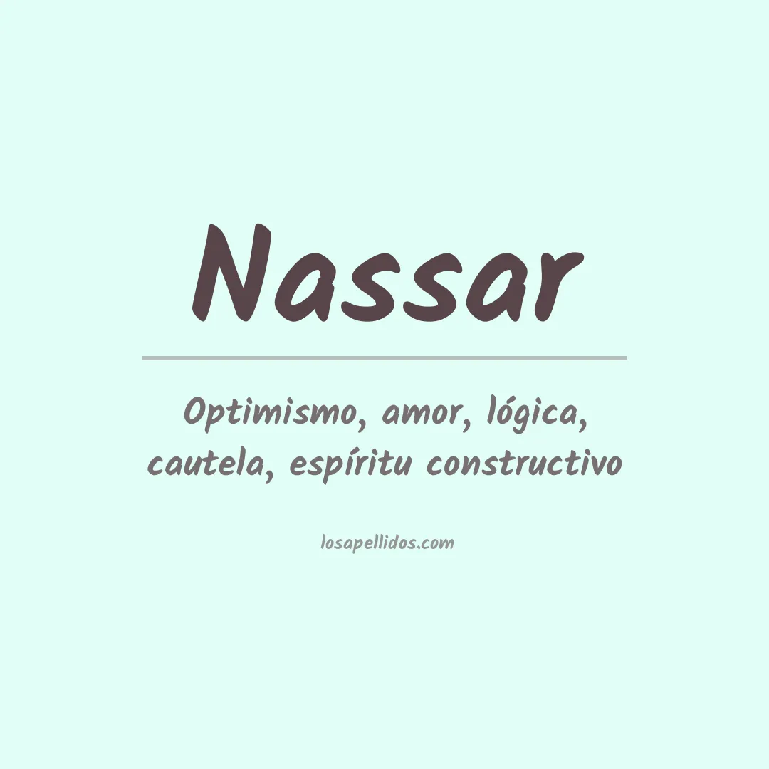 Apellido Nassar