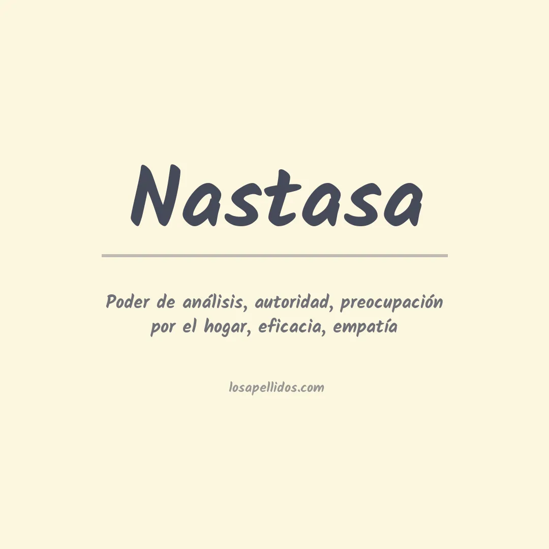 Apellido Nastasa