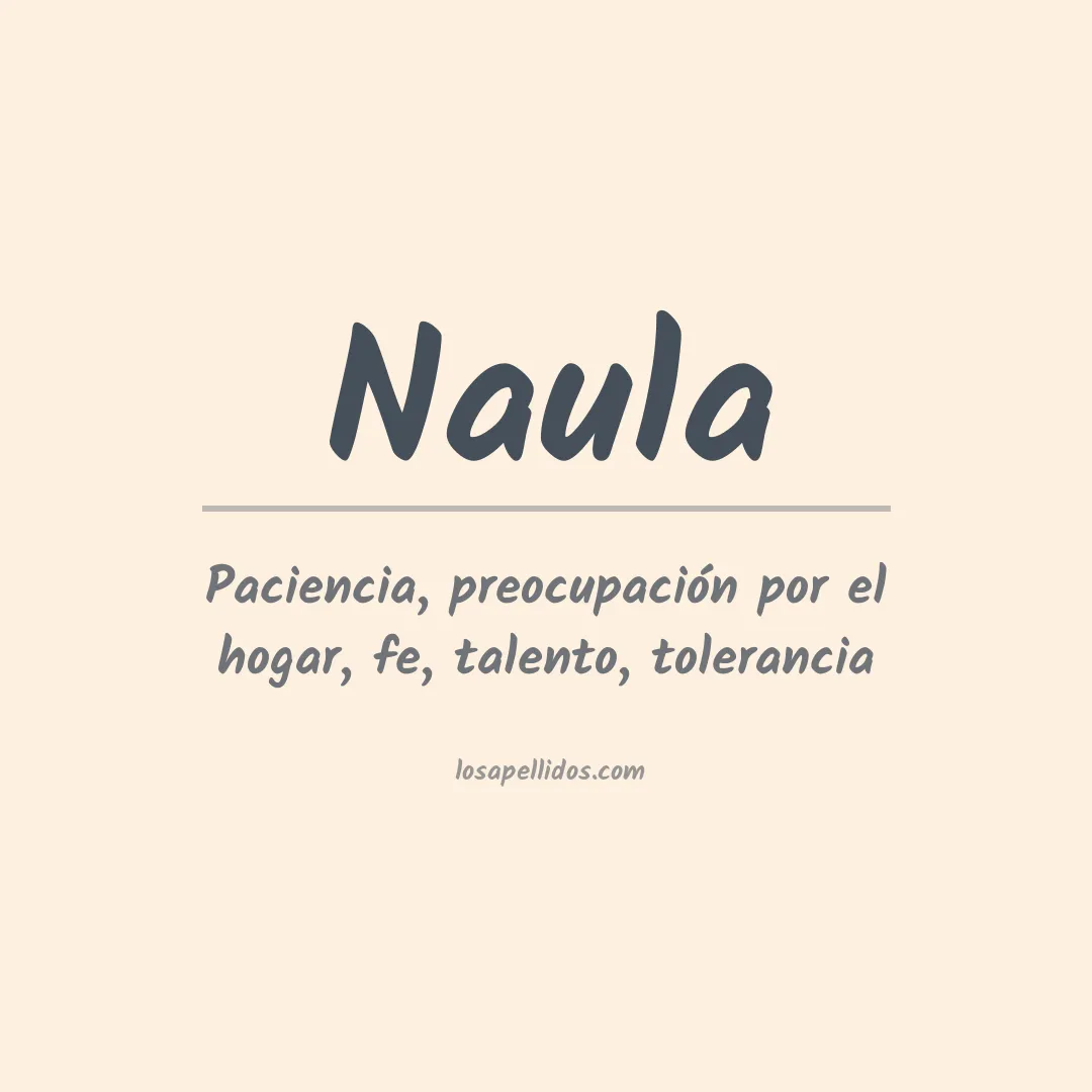 Apellido Naula