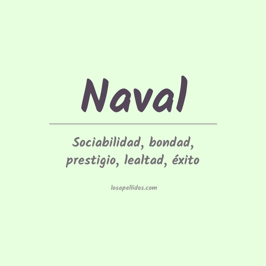Apellido Naval