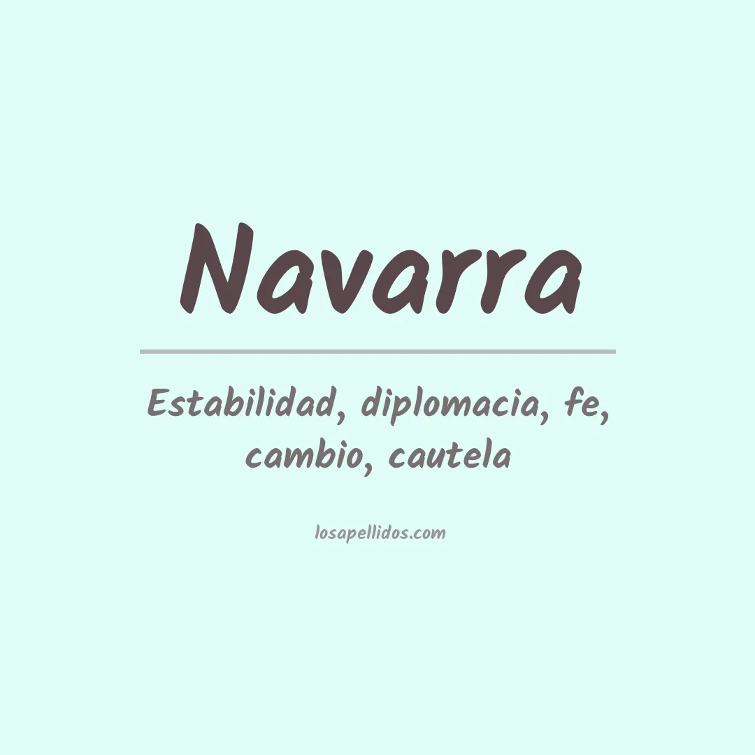 Apellido Navarra