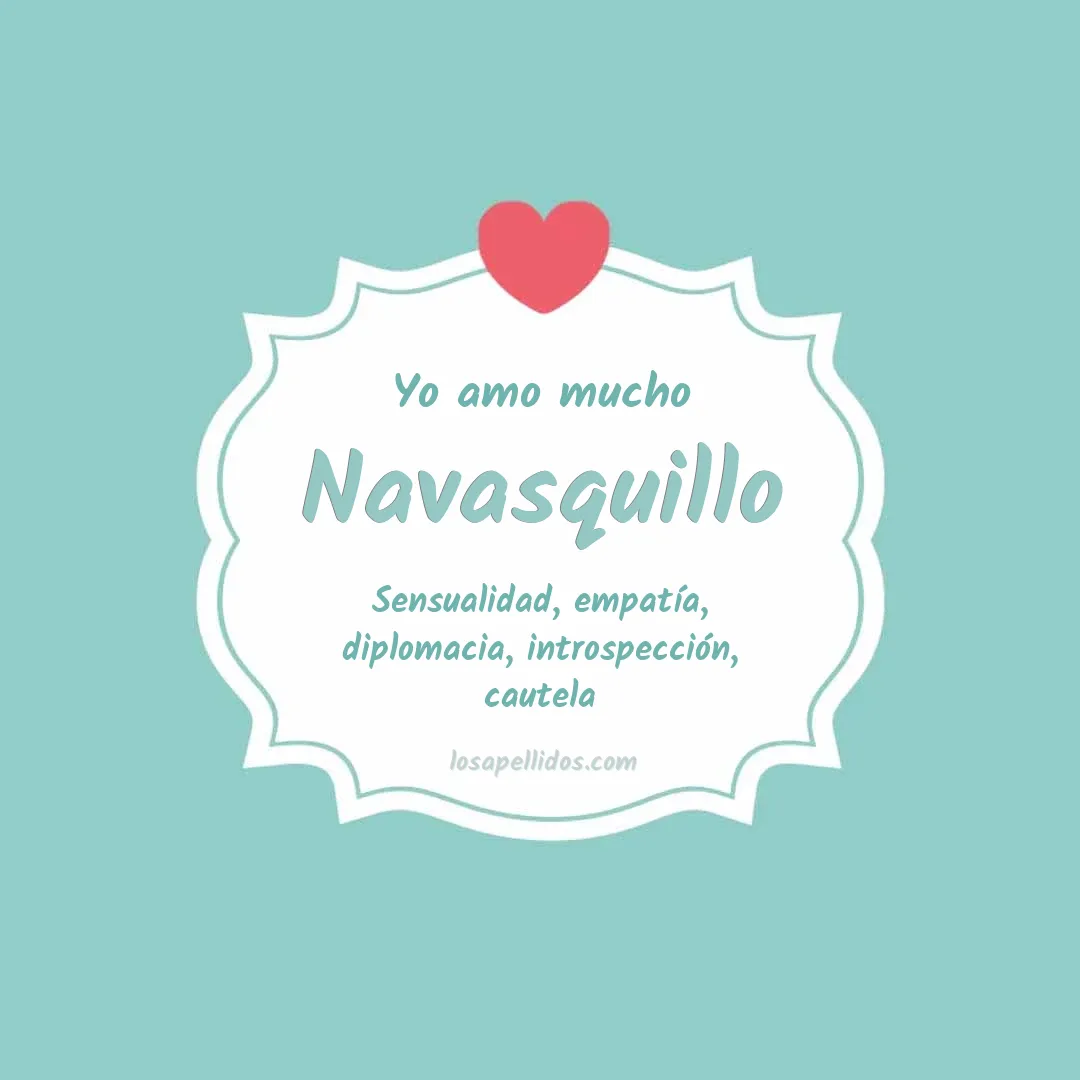Yo amo mucho Navasquillo