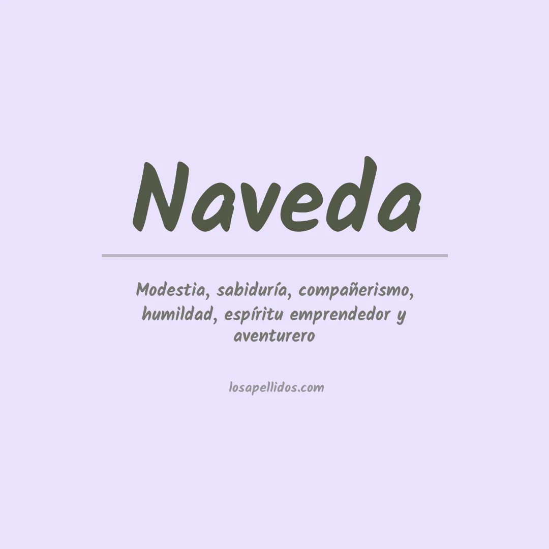 Apellido Naveda