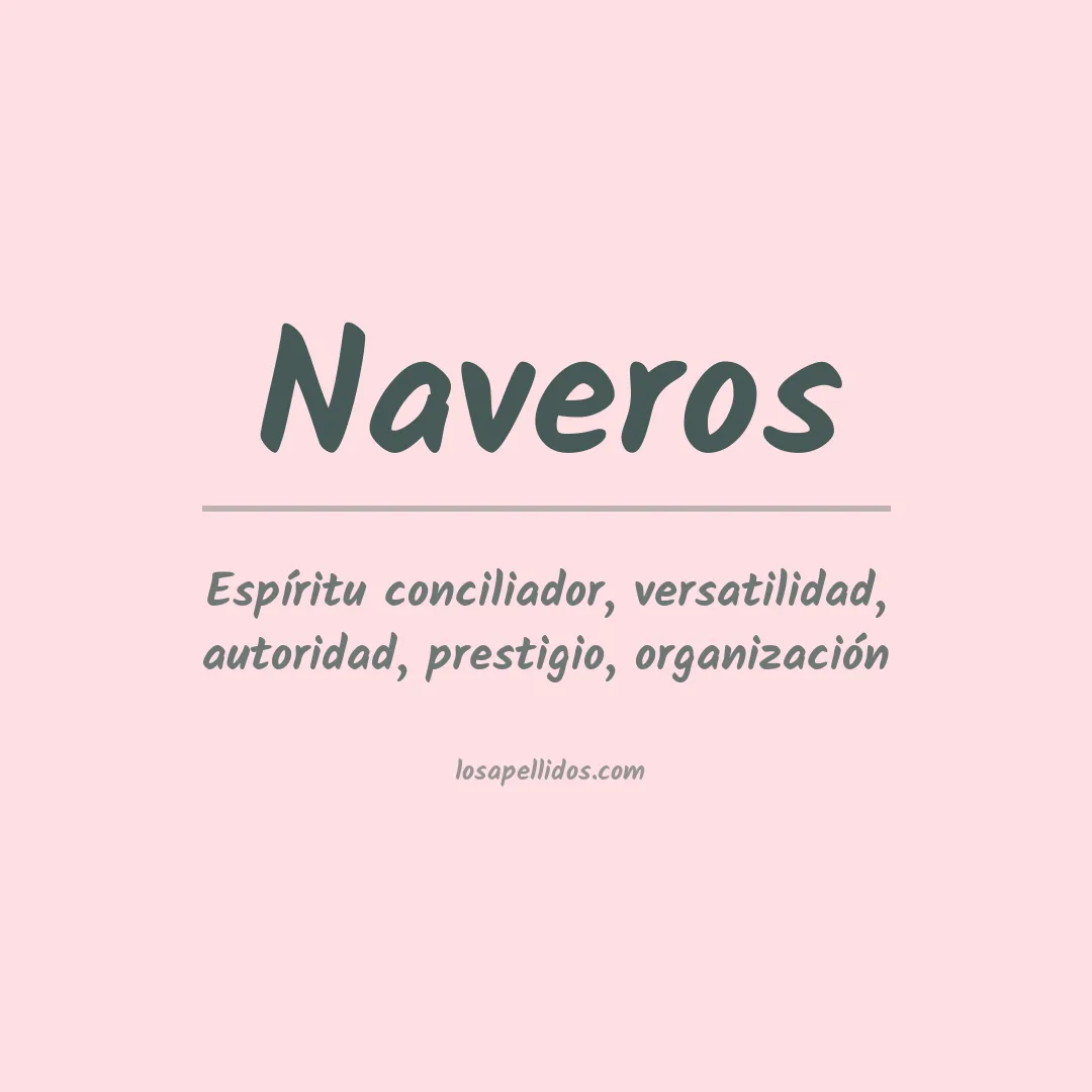 Apellido Naveros