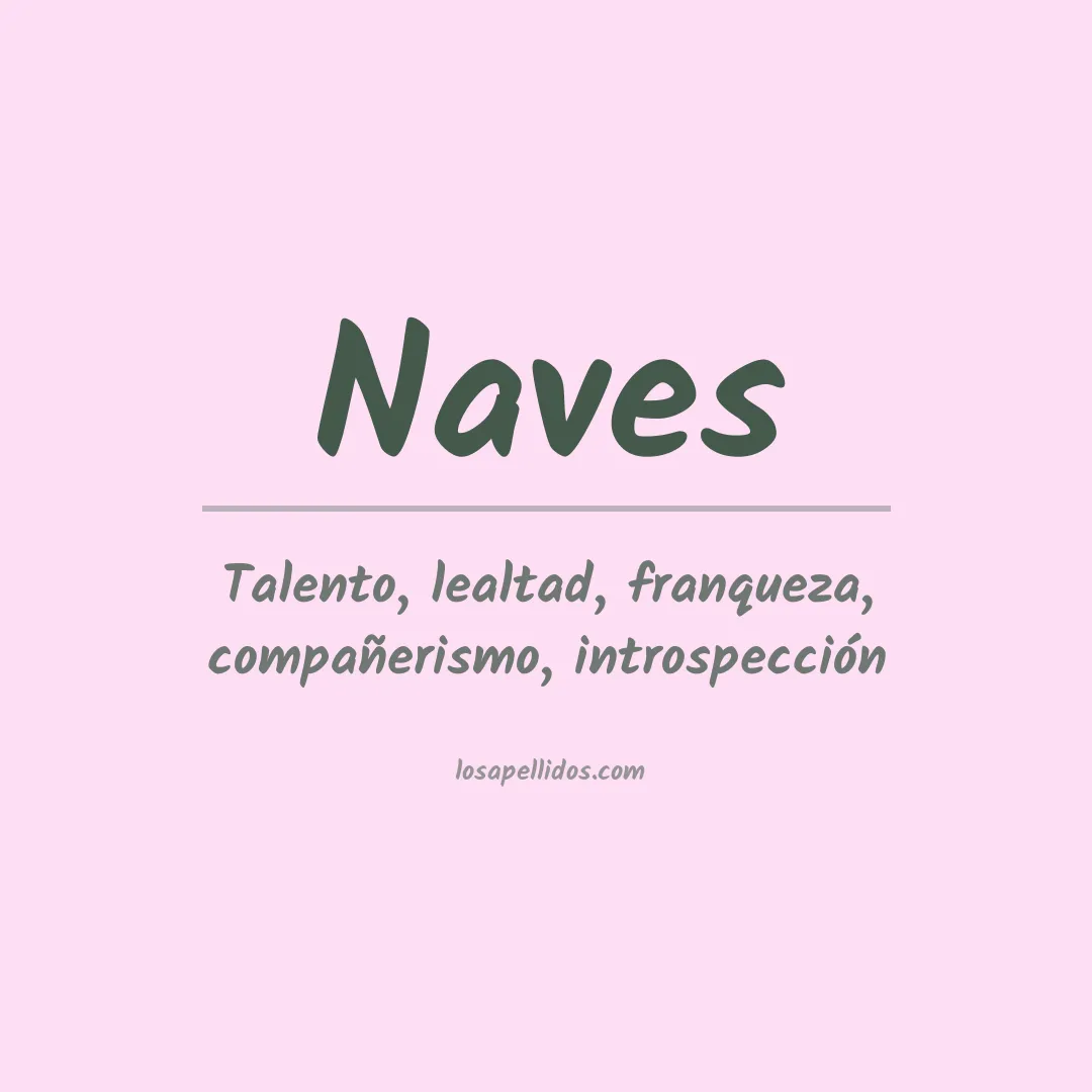 Apellido Naves